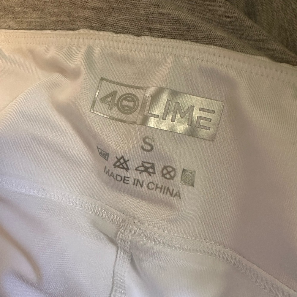 40Lime White Yellow Flower Flowy Tennis Skirt Size XS - Picture 4 of 4